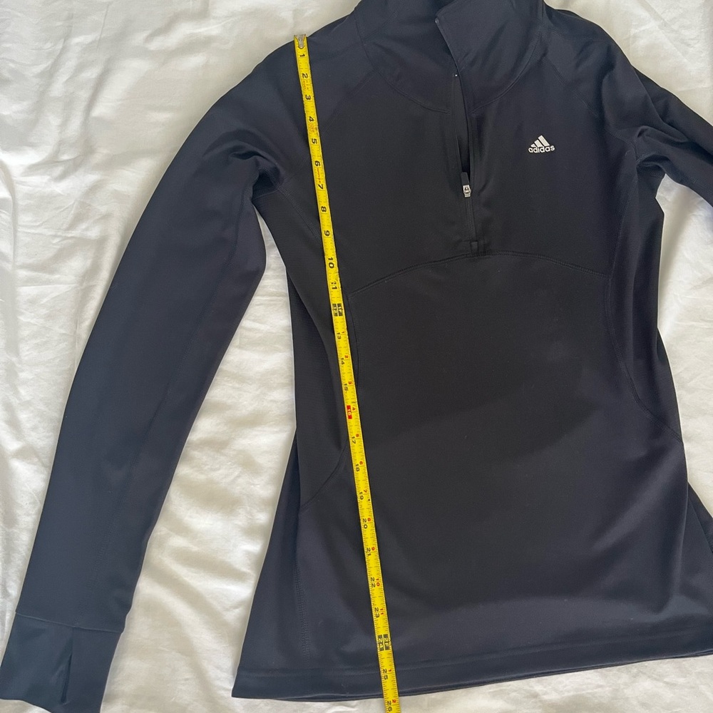 Adidas Climate  light Weight Women’s Pullover Sweather Black Small - Picture 8 of 12